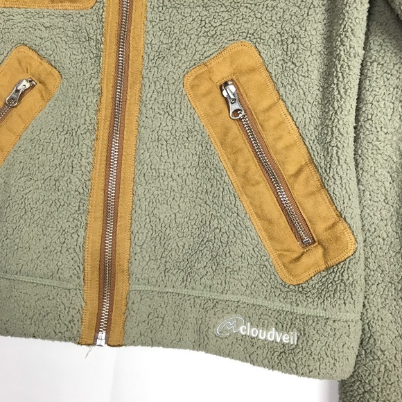 Cloudveil Fleece Zip Front Jacket Womens Small - Picture 3 of 7